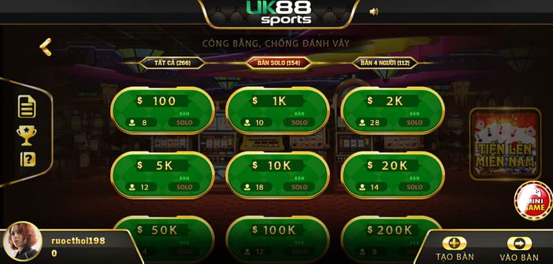 Quy định khi chơi Tiến Lên tại nhà cái UK88 Quy định khi chơi Tiến Lên tại nhà cái UK88